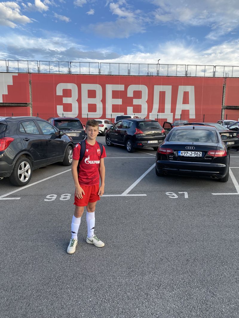Matija Špehar — FK Crvena Zvezda, Stadion Rajko Mitić